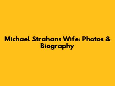 Michael Strahan's Wife: Photos & Biography