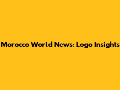 Morocco World News: Logo Insights