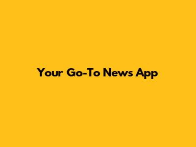 Your Go-To News App